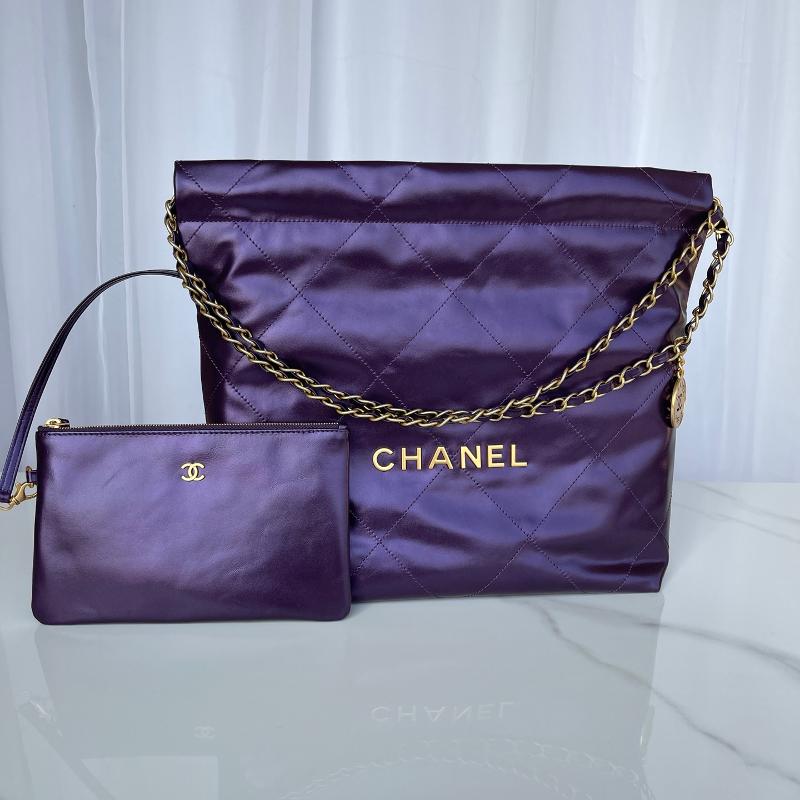 Chanel Handbags AS3260 cowhide purple